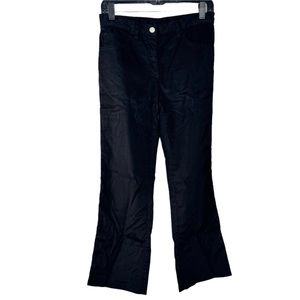 Armani Collezioni Light Weight Black Corduroy Slacks Size 6